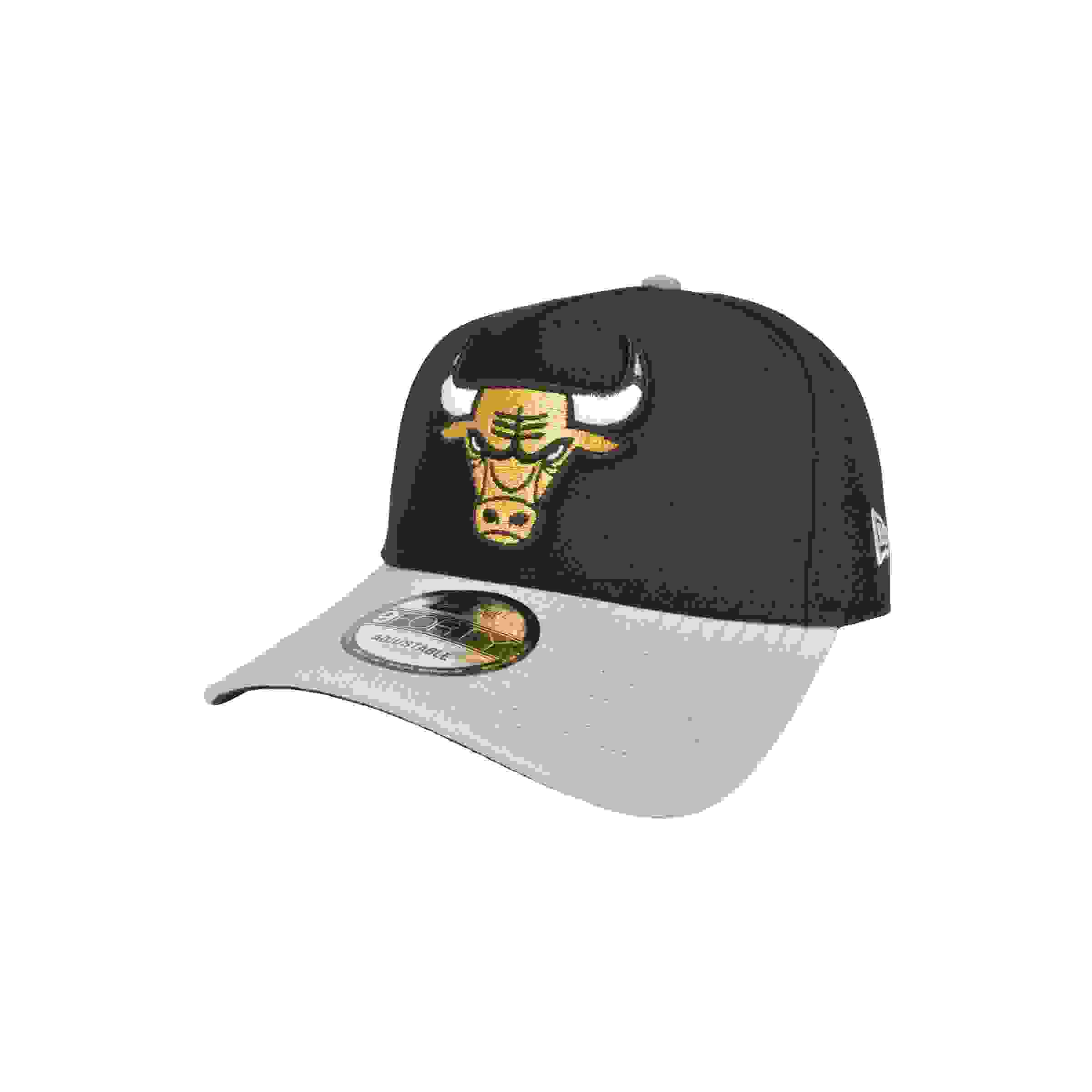 New Era Chicago Bulls 9FORTY A-Frame 6X Champs Black Snapback Hat